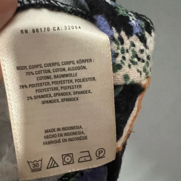 Anthropologie Maeve Brenner Floral Peplum Top Small - Picture 8 of 10